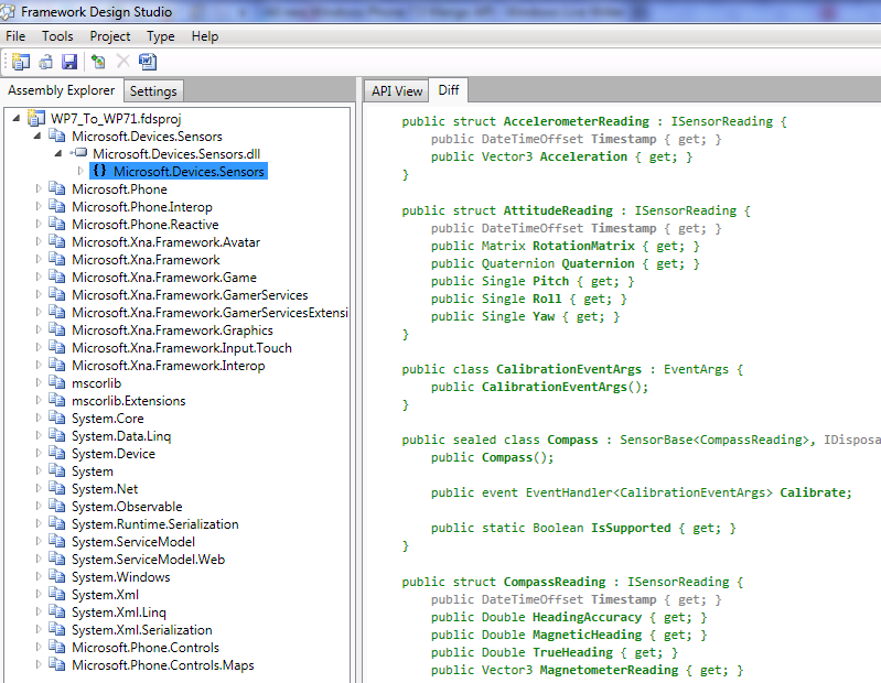Framework Design Studio Mango printscreen