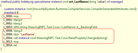 LastName with it's new MSIL