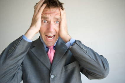Man freaking out having been told he must go back to using COM+