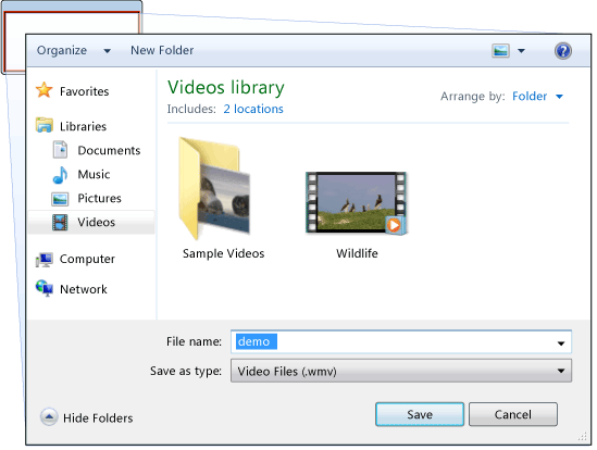 SaveFileDialog Print Screen
