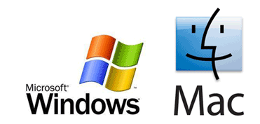 Mac and Windoes Logos
