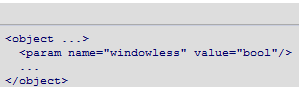Param WindowsLess 