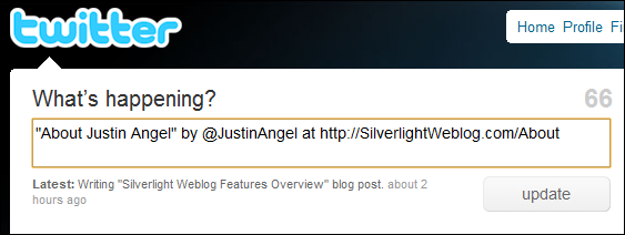 New Tweet on Twitter com