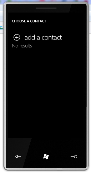 SaveEmailAddressTask - Add a contact