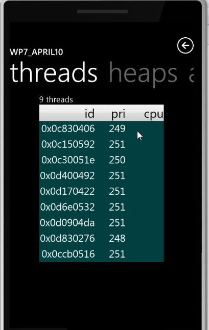 Thread Window